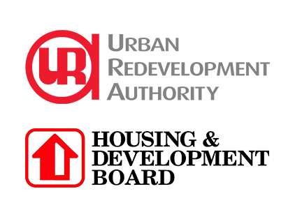 URA and HDB logo